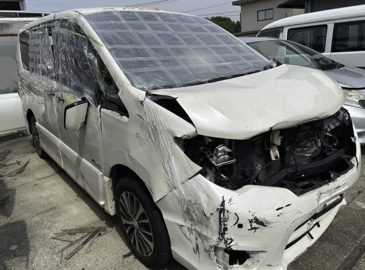 廃車買取：事故車