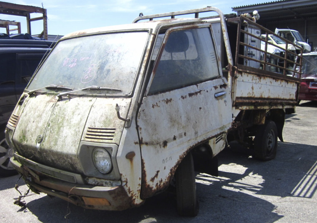 廃車買取：不動車