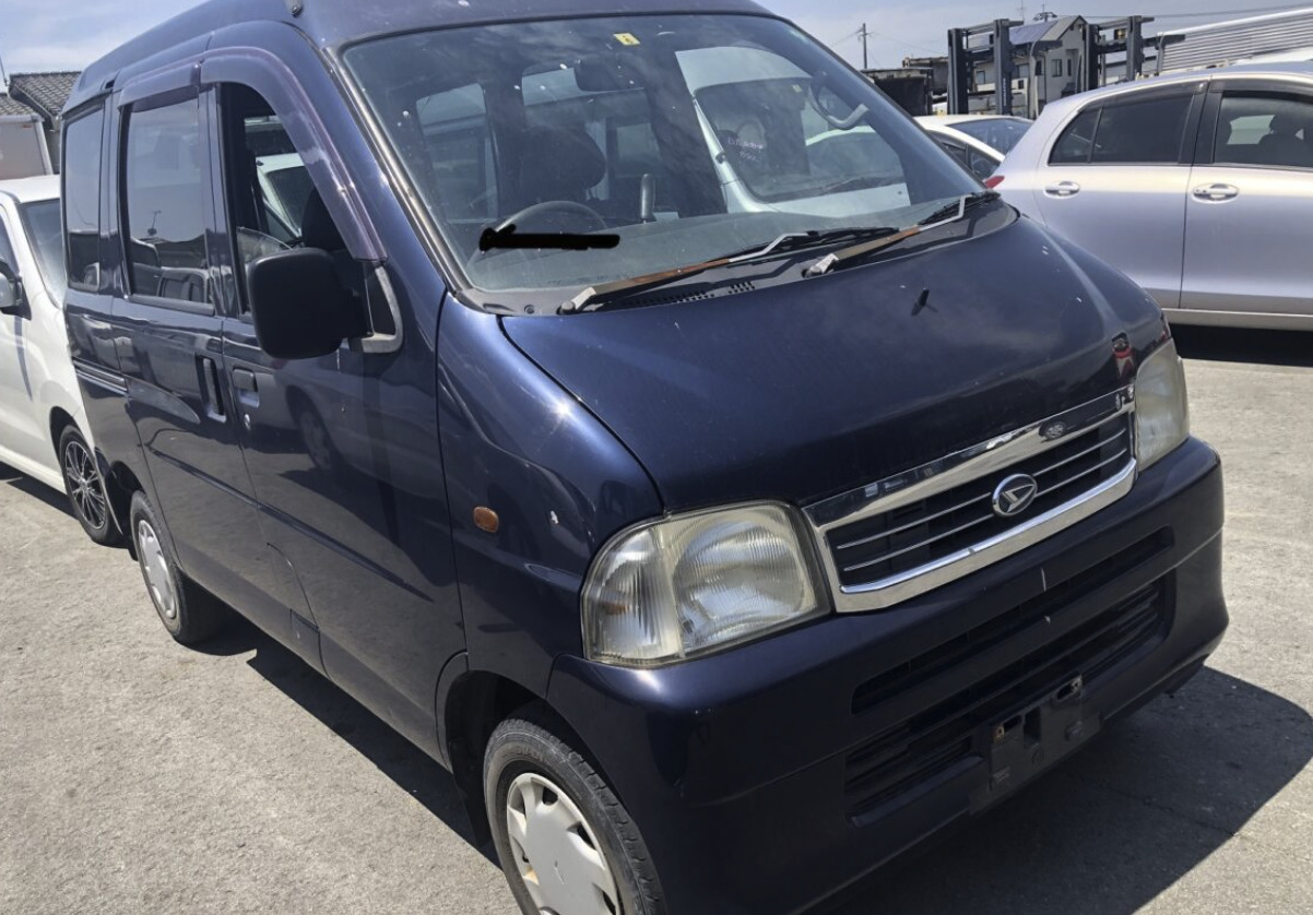 天草市の廃車買取：ダイハツ　ハイゼットバン