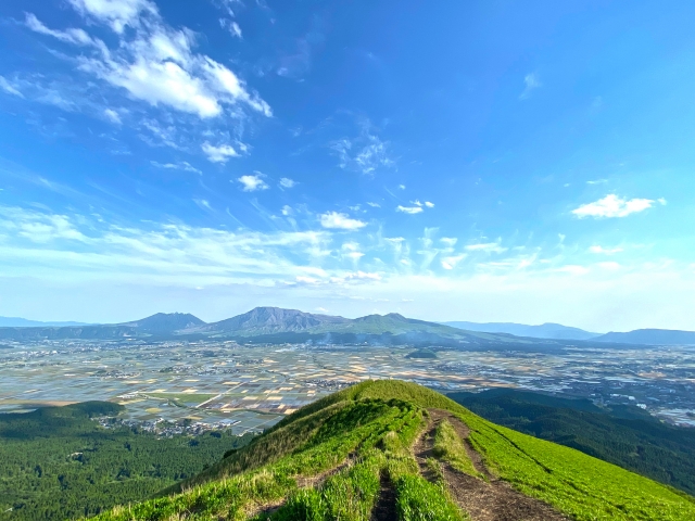 阿蘇市の廃車買取：阿蘇大観峰